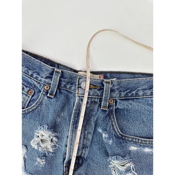 Levi's high rise 505 denim cutoff shorts - Picture 4 of 8